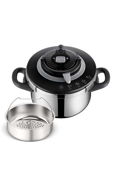 Clipso+ Chef Düdüklü Tencere 4.5L - Hızlı Pişirme, İndüksiyon Uyumlu, 10 Yıl Garanti