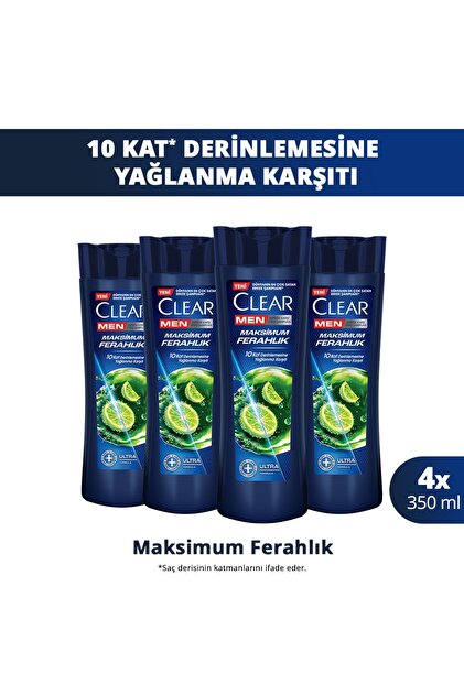 Anti-Dandruff Shampoo Maximum Freshness 350 ml X4