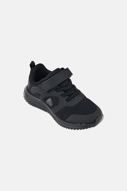 Toddlers Boy Velcro Closure Shoes, Black