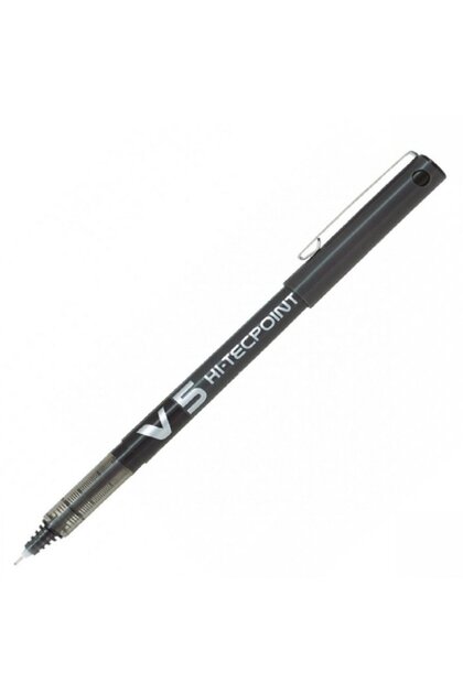 V5 Hi-Tecpoint 0.5mm Μαύρο Στυλό (BX-V5B)