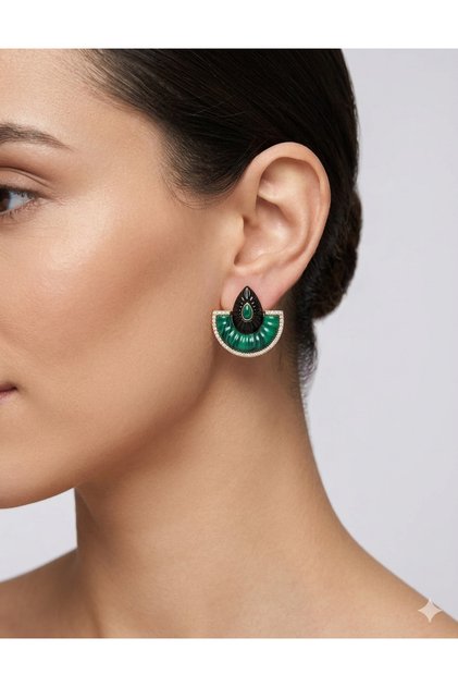Premium Geometric Stone Women's Earrings