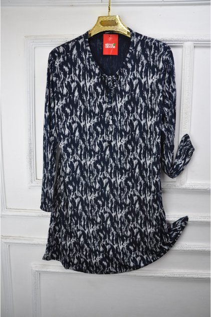 Plus Size Awesome Combed Cotton Tunic