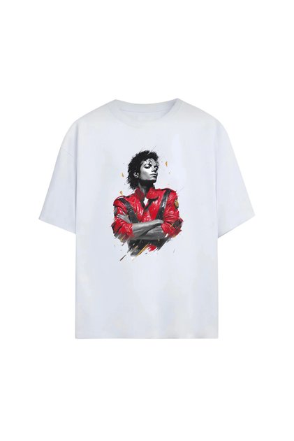 Michael Jackson Printed Premium Unisex Cotton T-Shirt | Specially Designed High-Quality Printed T-Shirt