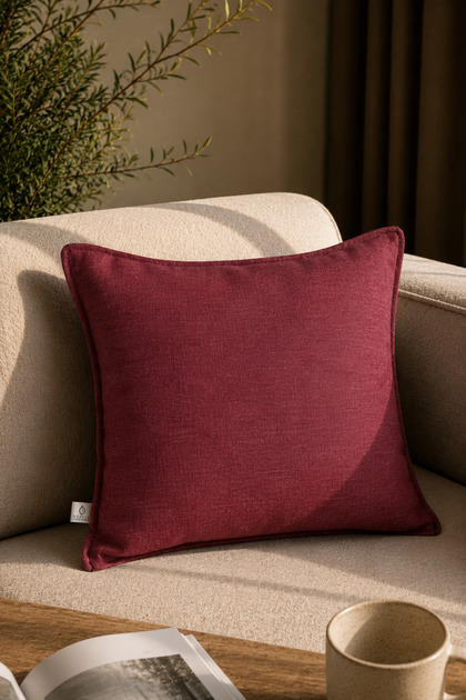 ORİGİNE BORDO KIRLENT KILIFI (45X45)