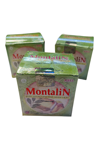 Montalin Kapsül 40 Adet Endonezya Meşei