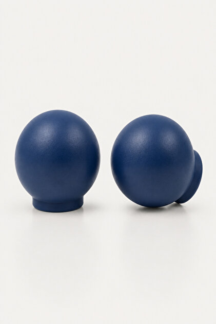 Navy Blue - Maxi Series Wooden Drawer and Cabinet Handle Set of 2