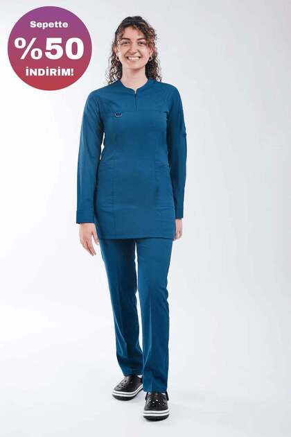 Emerald (Hijab)- Indigo (Set)