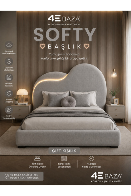 Softy çift kişilik karyola