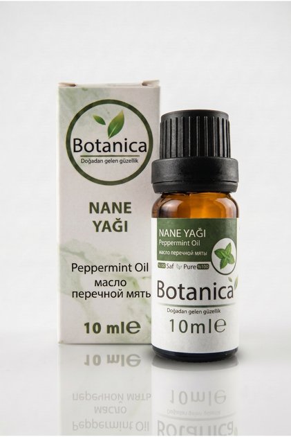 100% Pure Peppermint Essential Oil 10 ml – High Menthol Content, Invigorating Hair Care & Focus Aromatherapy Oil