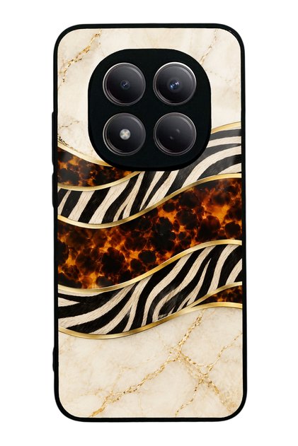 Xiaomi Redmi Note 15 Pro Ivory Safari Design Glossy Phone Case