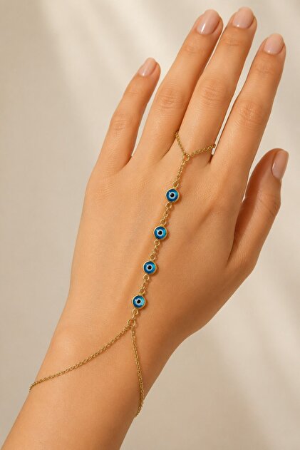 X-Lady Accessories Altın Renk Göz Çelik Şahmeran - 3879 - Fiyatı