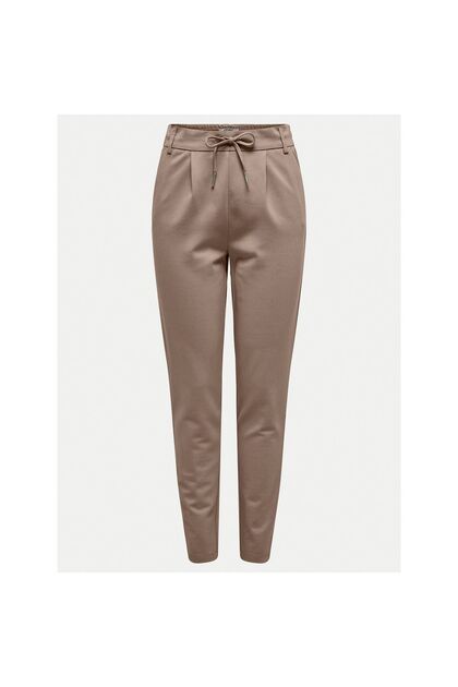 Pantaloni de damă din material textil 15115847 Maro