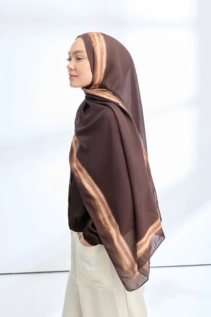 Soft Blush Floş Viscoso Shawl