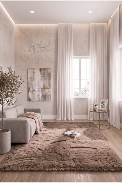 Yumuşak, Kaymaz Taban, Yıkanabilir, Tozumaz, Puffy, Post, Peluş Halı, Kesme Düz Peluş Halı