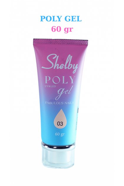PROFESSIONAL NAILS 60 GR. POLY UV&LED GEL 03