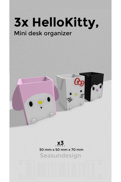 Hellol Kitty Temalı Mini-Masaüstü-Düzenleyici
