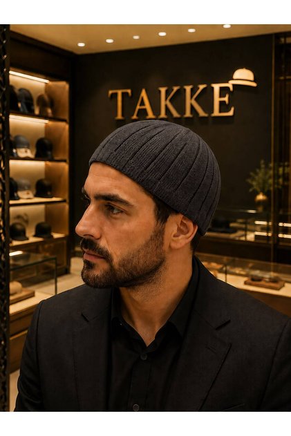 ® Sancak Premium Erkek Namaz Takkesi