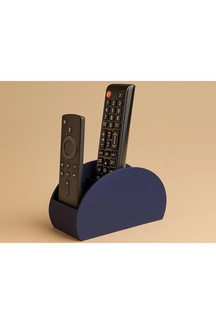 Tv Remote Organizer – Modern Desktop Organizer with 5 Compartments