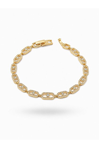 Gold Color Zircon Stone Messika Model Bracelet