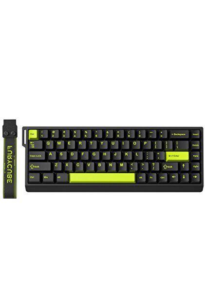 Furycube M68HE - 8K Hall Effect RGB Oyuncu Klavye, 0.01mm, SOCD, Rapid Trigger