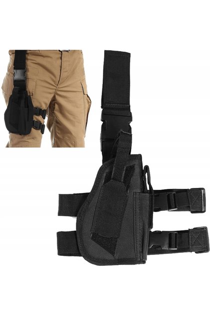 Toc de picior negru pentru pistol, pentru dreapta.