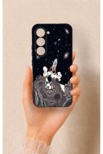 Tecno Spark 40 Pro Compatible Space Astronaut Patterned Silicone Case