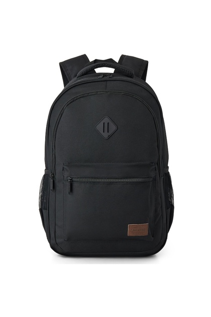 Rucsac multifunctional, Zagatto, Negru, Dimensiuni 31x47x16 cm, Impermeabil, Compartiment laptop, Rucsac calatorie, Bagaj mana avion, Capacitate 23L, Ergonomic, Ghiozdan scolar, Casual, Rucsac urban d