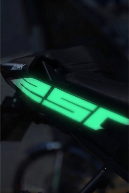 Rear Tail 250 Lettering Sticker Decal with Reflector (Right and Left) for Cfmoto Nk250