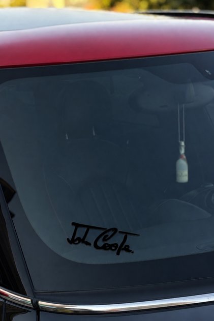 John Cooper Works Signature Sticker Decal for Mini Vehicle Group (14Cmx6Cm)