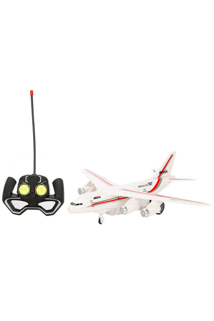 Dream Line 787 USB Şarjlı Uzaktan Kumandalı Uçak | 32 cm Zemin Sürüşlü Yolcu Uçağı | Eğitici Oyuncak