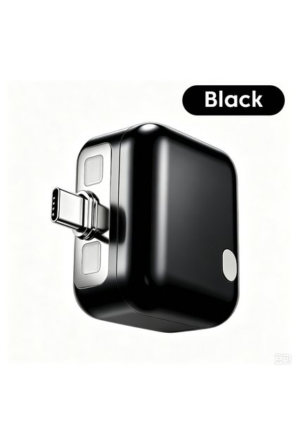 Black Type-C 140W Physical-Disconnect Separator Phones Full Charge Auto Power Cut Off Charger Adapte