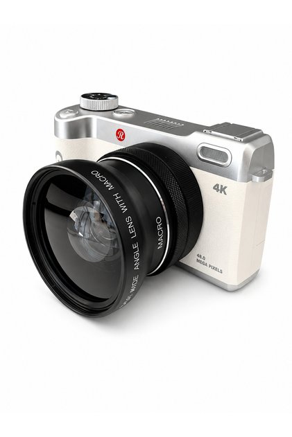 4K Dijital Video Fotoğraf Makinesi 64 MP 4K Macro Geniş Açı Lens 16X Zoom
