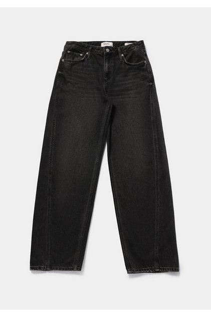 Baggy Fit Women's over Dyed Denim Jean Pants