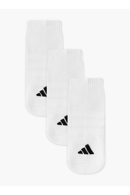 Men Logo Print Ankle Length Socks - Set of 3