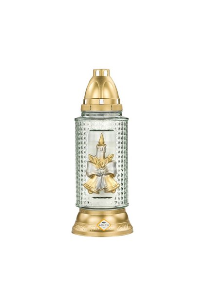 Candela de Craciun cu Decoratiune Lumanare si Clopotei