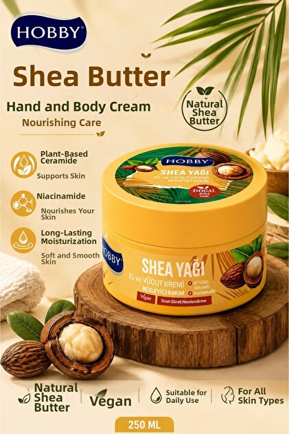 Shea Butter Intensive Moisturizing Hand and Body Care Cream 250 ml
