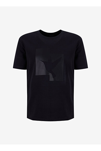 Fabrika Siyah Erkek Relaxed Baskılı T-Shirt F6SM-TST 2610 - Fiyatı
