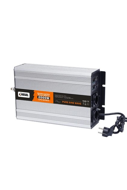 Obus Karavan Tam Sinüs İnverter 2000W/12V AC 220V Şarjlı