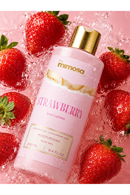 ☆　strawberry様｜Mクリーム＆ローション、ルース The Mimosa Care Çilek Aromalı Yoğun Nemlendirici Vücut KREMİ
