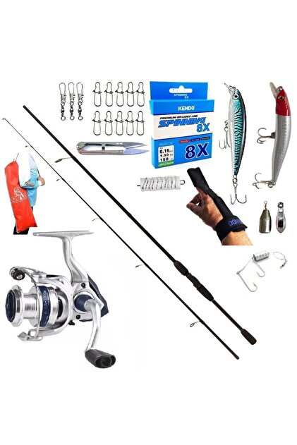 Okuma Aria 4000 240cm 20-40gr Remixon Double Black Rapala Maket