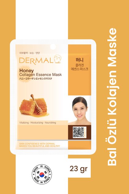 Revitalizing, Moisturizing and Nourishing Honey Extract Collagen Mask 23 Gr