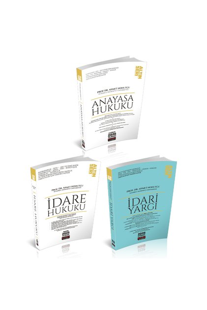 Anayasa Hukuku, Idare Hukuku, Idari Yargı Seti Savaş Yayınları 2025