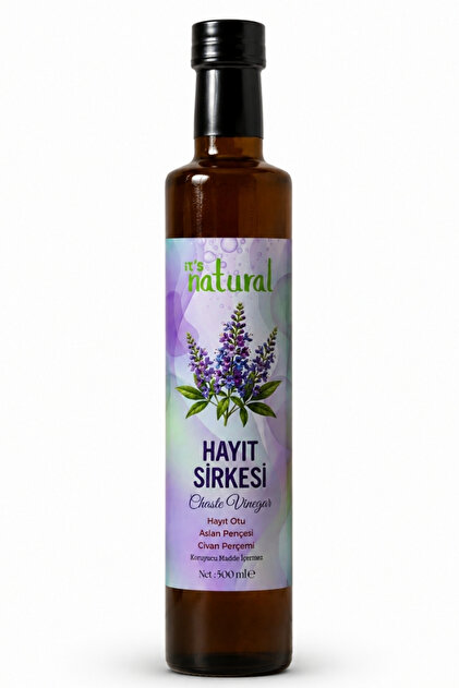 Natural Hayıt Sirkesi 500 ml Hayıt Otu - Aslan Pençesi - Civan Perçemi İçeren Sirke