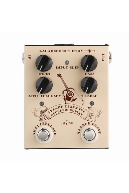 CP-40 Acoustic Caline CP-40 Acoustic Effect Pedal DI Box Cabinet Simulator Pedal Preamp Guita