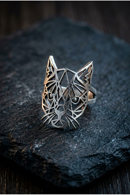 Cat Special Design Masculine Adjustable Men's Ring