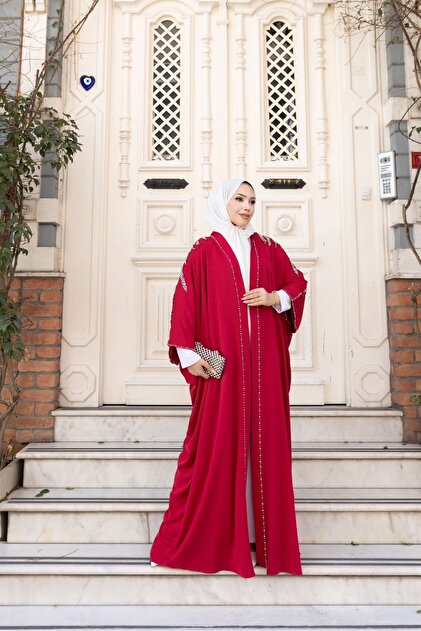 2951 KRİSTAL TAŞLI ABAYA