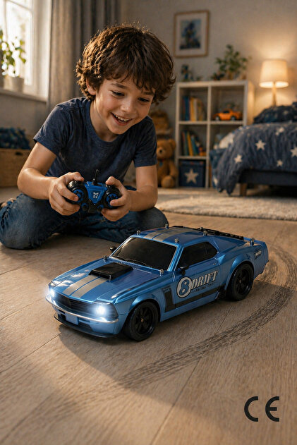 YILDIRIM OYUNCAK Şarjlı R/C Kumandalı Drift Porsche Araba 21 Cm