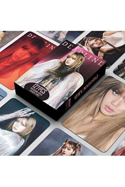 Kpop Dünyasi BLACKPINK Lisa '' Alter Ego '' VIXI Photocards Set
