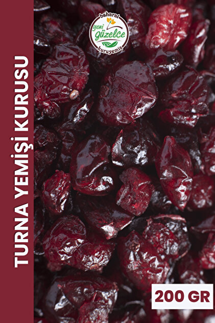 Turna Yemişi (Cranberry) Kurusu Şekerli - 200 Gr.