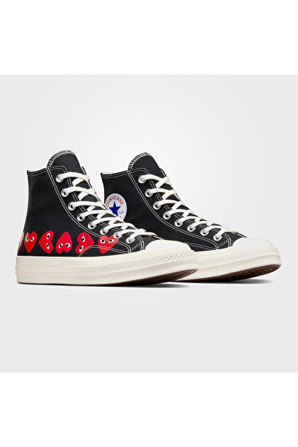Converse x Comme des Garçons Play Chuck 70 Siyah Unisex Sneaker